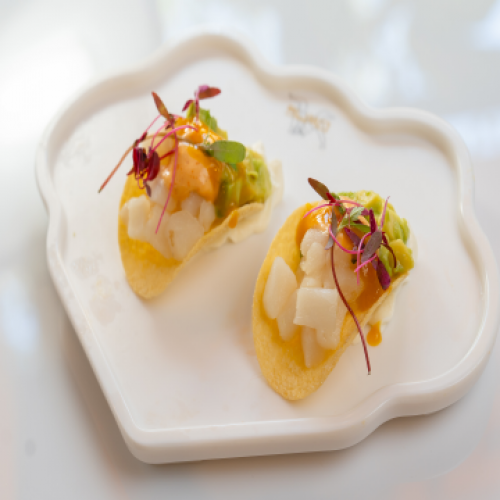 Taco De Pez Mantequilla Con Aguacate