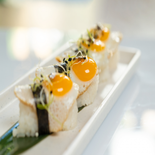 Nigiri De Huevo De Codorniz