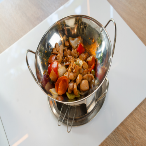 Sukiyaki De Pollo Con Verdura