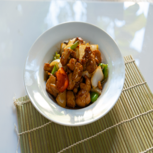 Pollo Con Salsa Ostra