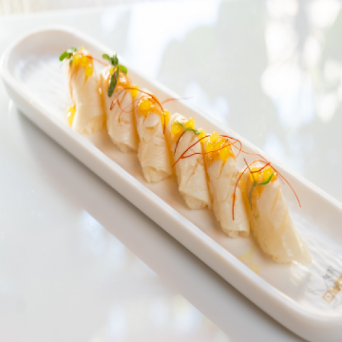 Pez Mantequilla Flambeado