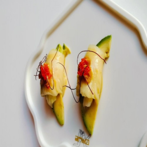 Rollito De Pez Mantequilla Y Aguacate