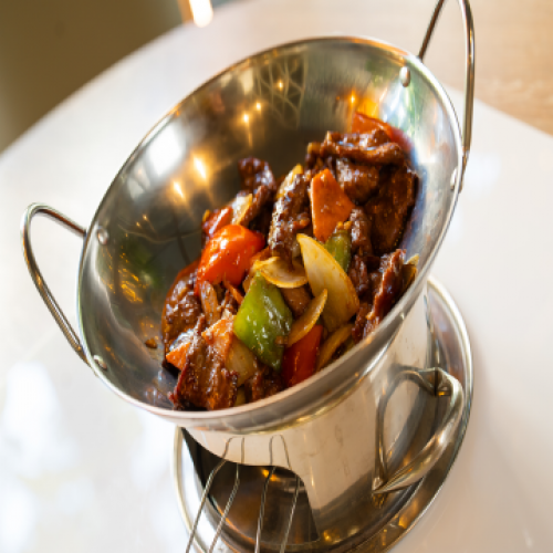 Sukiyaki De Tenera Con Verdura